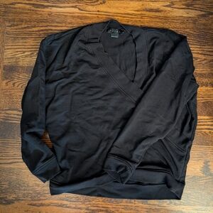 Hatch Collection The Snuggle Sweatshirt In Black Sweater